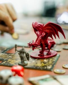 jeu de role avec figurine